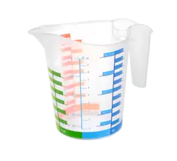 پیمانه اندازه گیری مدل Measuring Cup برند تیتیز پلاستیک ترکیه در 2 سایز مختلف _ شناسه کالا سایز بزرگ و کوچک به ترتیب : AP_9060 و AP_9059