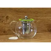 قوری پیرکس شعله مستقیم برند SONGSUN چین با حجم 800ml _ شناسه کالا : F1502B