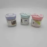 بانکه تکی سایز کوچک مدل Flap Jar برند تیتیز پلاستیک ترکیه در 3 رنگ مختلف _ شناسه کالا : KC_220