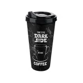 لیوان کافی سایز بزرگ مدل Big Coffee Cup با حجم ۶۵۰ml برند تیتیز پلاستیک ترکیه در 4 طرح مختلف _ شناسه کالا : AP_9220