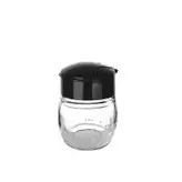 نمکدان تکی شیشه ای سایز کوچک مدل Perla Salt Shaker برند تیتیز پلاستیک ترکیه در ۳ رنگ مختلف _ شناسه کالا : KC_204