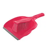 جارو خاک اندار سایز بزرگ مدل Flower Dustpan Set برند تیتیز پلاستیک ترکیه در ۳ رنگ مختلف _ شناسه کالا : TP_221