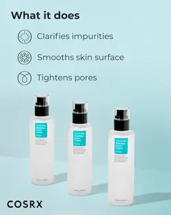 تونر قدرتمند 2 در 1 کوچک کننده منافذ باز کوزارکس Poreless Power