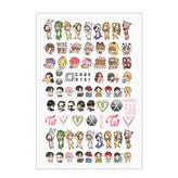 برچسب لنز ناخن مدل کی پاپ KPOP کد 181