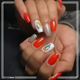 برچسب لنز ناخن مدل کاکتوس کد 144