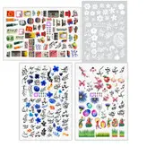 برچسب لنز ناخن مدل نوروز مجموعه 4 عددی