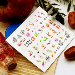 برچسب لنز ناخن مدل نوروز کد 53