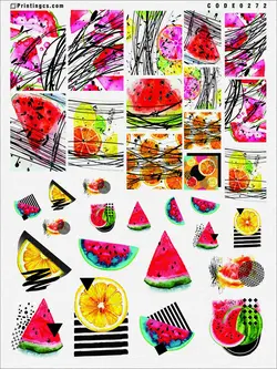 ترانسفر مدل میوه کد 272