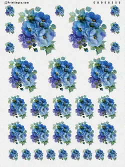 ترانسفر مدل گل کد 255