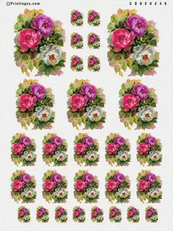 ترانسفر مدل گل کد 249