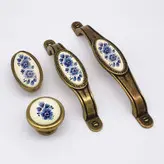 ترانسفر مدل گل آبی کد 223