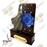 تندیس روز مادر و روز زن انواع تندیس صنایع دستی مناسبتی در طرح های مختلف و دلخواه شما مینا و پرداز و مس