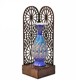 تندیس گلدان مینا کاری 16 نماد و یاد بود مناسبتی و تبلیغاتی و هدیه و دکوری و کادویی و ارگانی تندیس صنایع دستی سایروس