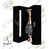 گلدان 16 به همراه جعبه رایگان مس و پرداز نقاشی صنایع دستی سایروس برای مناسبتی و تبلیغاتی و هدیه و دکوری