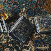 جا سیگاری قلم زنی جای سیگاری مردانه مناسب هدیه مردانه جا سیگاری و جای کارتی و کیف پول قلم زنی صنایع دستی سایروس