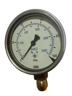 گیج فشار 100میلی بار ویکا