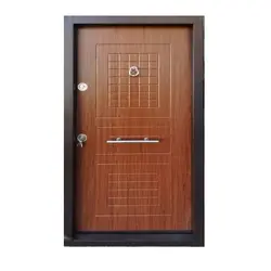 درب ضد سرقت مدل 3 قاب روکش pvc