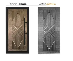 درب ضد سرقت فلزی مدل سلطنتی