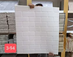 دیوار پوش فومی آجر پشت چسبدار چینی طرح ساده