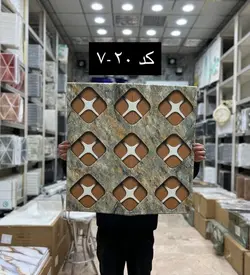 دیوار پوش فومی طرح سنتی70*70 پشت چسب دار