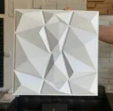 دیوار پوش پنل پلیمری سه بعدی 50*50