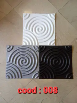 دیوار پوش پنل پلیمری وارداتی 50*50 سه بعدی