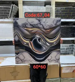 دیوار پوش فوم ماربل شیت پشت چسب دار 60*60