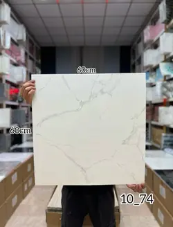 دیوار پوش فوم ماربل شیت پشت چسب دار 60*60 سنگ طوسی