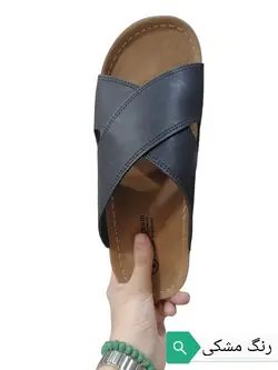 دمپایی طبی راحتی خارپاشنه و زیره پی یو مردانه کد ۱۹۶
