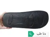 دمپایی طبی راحتی خارپاشنه و زیره پی یو مردانه کد ۱۹۶