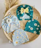 توربان و کلاه نوزادی طرحدار