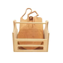 تخته سرو و استند پذیرایی مدل 126 مجموعه 4 عددی