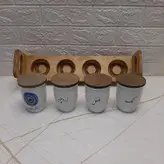 ست جای ادویه مدل چشم 5 پارچه
