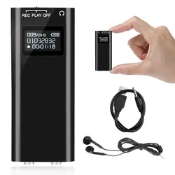 ضبط کننده صدا رکوردر وپخش کننده موزیک 16 گیگابایت مارک ایریور 808 دوام شارژ 20 ساعت