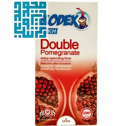 کاندوم تنگ کننده دابل اناری ناچ کدکس 12 عددی ا Kodex Double Pomegranate