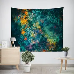 پوستر پارچه ای مدل بک دراپ هندی کد H05