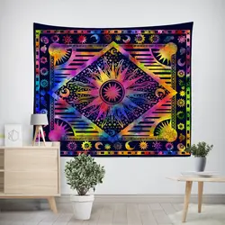 پوستر پارچه ای مدل بک دراپ هندی کد H06