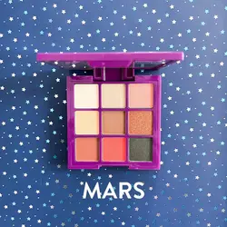 پالت سایه چشم 9 رنگ گلکسی فلورمار مدل مارس Mars