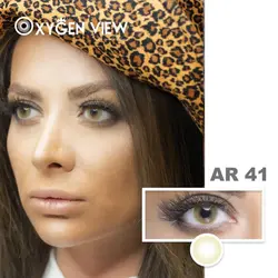 لنز تماسی اکسیژن ویو oxygen view کد Caramel AR 41