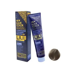 رنگ مو لی لی نایت شماره A8 - 8.1 حجم 120 میلی لیتر رنگ بلوند خاکستری روشن