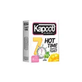 کاندوم خاردار تاخیری Kapoot مدل 7 TIME HOT بسته 3 عددی