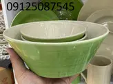 کاسه سالاد رنگی دوریکا طرح تکرنگ