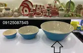 کاسه سالاد رنگی دوریکا طرح تکرنگ