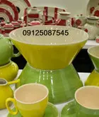 کاسه سالاد رنگی دوریکا طرح تکرنگ