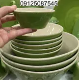 کاسه ماست رنگی دوریکا طرح تکرنگ