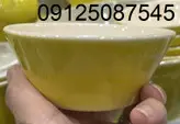 کاسه ماست رنگی دوریکا طرح تکرنگ