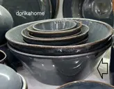 کاسه سالاد بزرگ دوریکا طرح بانددار