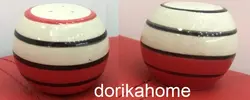 نمکپاش نمکدان یا فلفلدان فلفلپاش دوریکا قرمز مشکی