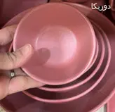 کاسه ماست دوریکا طرح مات پاستلی