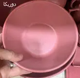 کاسه سالاد متوسط دوریکا طرح مات پاستلی